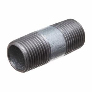 GRAINGER 793F93 Galvanized Steel Pipe Nipple, Galvanized Steel, 1 1/2 Inch Nominal Pipe Size | CQ7ZDF