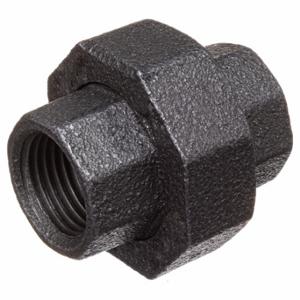 GRAINGER 793FD7 Black-Coated Malleable Iron Pipe Fittings, Malleable Iron | CQ7JXL