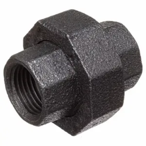 GRAINGER 793FD4 Black-Coated Malleable Iron Pipe Fittings, Malleable Iron | CQ7JXY