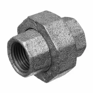 GRAINGER 793FM2 Galvanized Malleable Iron Pipe Fittings, Malleable Iron, 3/4 Inch x 3/4 Inch, BSPT x BSPT | CQ7KPL