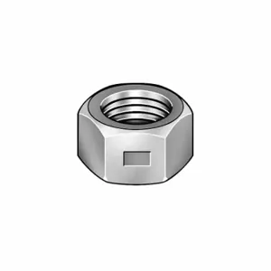 GRAINGER 859180-B1 Lock Nut, Center Lock Distorted Thread, 1/4 Inch-20 Thread Size, Steel, Grade 2 | CQ2JPP 5KHJ2