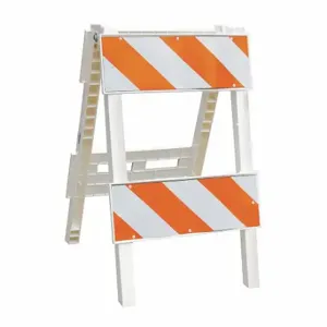 GRAINGER 97-01-002-01 Type 2 Folding Barricade, 40 Inch Overall Height, 24 Inch X 40 Inch | CQ7QVM 1EKW1