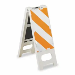 GRAINGER 97-01-006 N-Cade Barricade, 36 Inch Overall Height, 12 Inch X 36 Inch, Engineer, Reflective, Type I | CQ7QVF 1EKT6