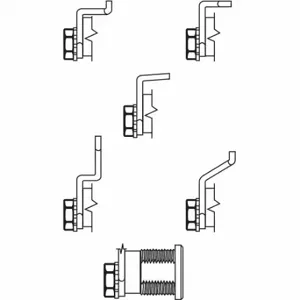 GRAINGER 97-28 Mailbox Lock Kit | CQ2KNZ 451K52