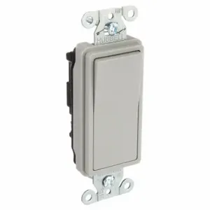 GRAINGER 9903GRY Wall Switch, Rocker Switch, 3-Way, Gray, 20 A, Screw Terminals, Screw Terminals | CP9EGU 52HE95