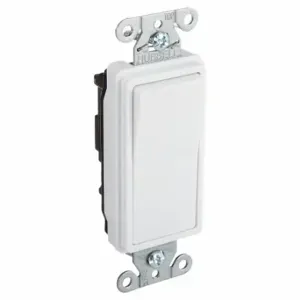 GRAINGER 9903W Wall Switch, Rocker Switch, 3-Way, White, 20 A, Screw Terminals, Screw Terminals | CP9EGT 52HE97