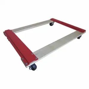 GRAINGER 9GKA3 Open-Deck Wood General Purpose Dolly, 1000 lb Load Capacity Plastic | CP9RVV