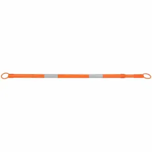 GRAINGER 9XPY3 Telescoping Traffic Cone Bar, Orange, ABS, 2 Inch Dia, 62-1/4 Inch to 104-3/4 in | CQ7QWZ