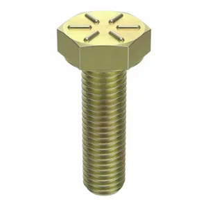 GRAINGER N04360.031.0087 Hex Head Cap Screw 5/16-24X7/8 Steel Grade 8 Yellow Zinc, 100PK | AH8UKP 38ZT83