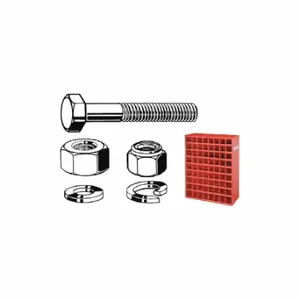 GRAINGER A2 72 FA Hex Head Cap Screw Assortment, 18-8 Stainless Steel, A2, Plain, Metric, 2270 Pieces | CQ6WVR 42PC03