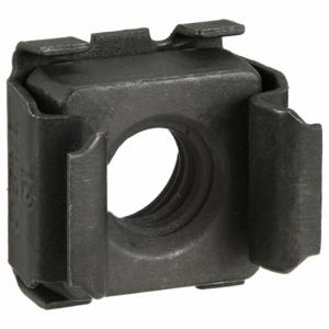 GRAINGER ADVD7988-1420-4 Cage Nut, Square Clip-On, Steel, Not Graded, Phosphate, 1/4 Inch-20 Thread | CP8JRB 487J67