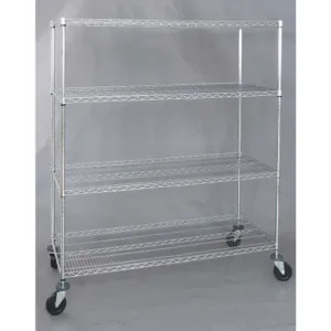 APPROVED VENDOR 1ECJ1 Wire High Cart Heavy Duty 60 x 24 x 69 | AA9NQL