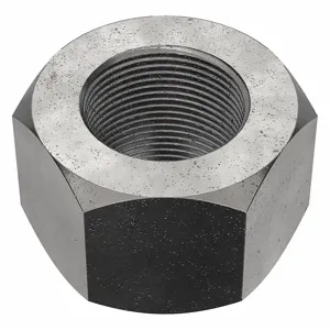 GRAINGER 1XA56 Heavy Hex Nut, 2 1/4-8 Thread Size, Plain Finish, Grade 2H Steel, Right Hand | CH6TEC