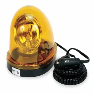 GRAINGER 2ERT5 Beacon Light, Amber Lens Color, Rotating Light Type | CH6JHJ