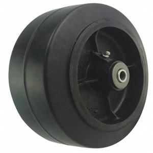 GRAINGER 400K38 Iron Core Wheel, Rubber Tread, 8 Inch Wheel Dia., 1175 Lbs. Load Rating | CH6JQV
