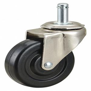 GRAINGER 429H16 Friction Ring Stem Caster, 2 1/2 Inch Wheel Dia., 75 Lbs. Load Rating | CH6JVG