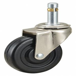 GRAINGER 429H17 Friction Ring Stem Caster, 2 1/2 Inch Wheel Dia., 75 Lbs. Load Rating | CH6JVH