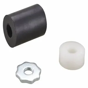 GRAINGER 442R61 Bolt Hole Caster Expanding Sleeve Kit, 2 1/2 Inch Stem Length, Rubber | CH6JWL