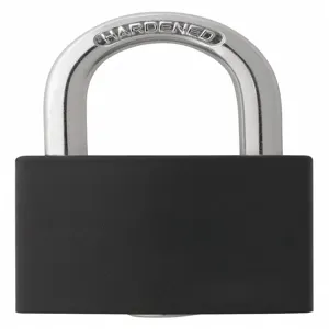 GRAINGER 48JR25 Lockout Padlock, 1 Inch Shackle Height, 3/16 Inch Shackle Dia. | CH6KAN