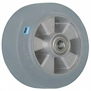 GRAINGER ALEV 150/20K-SG-BB0.5 Aluminium Core Wheel, Nonmarking Rubber Tread, 5 7/8 Inch Wheel Dia. | CH6NHV 487G14