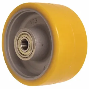 GRAINGER GTH 202/25K-BB0.75 Iron Core Wheel, Polyurethane Tread, 7 7/8 Inch Wheel Dia., 3520 Lbs. Load Rating | CH6PMM 489A87