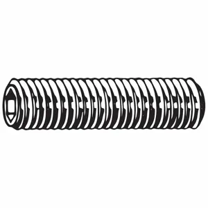 FABORY M07810.040.0010 Socket Set Screw, Steel, M4 Thread Size, 100PK | CG8DTX 54FK37