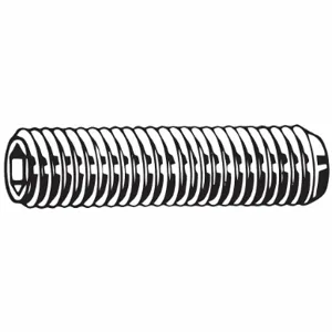 FABORY M07840.060.0040 Socket Set Screw, Steel, M6 X 1mm Thread Size, 25PK | CG8DWP 54FK99