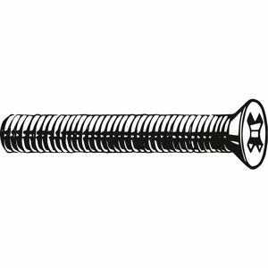FABORY M51300.040.0006 Machine Screw, 6mm Length, A2 Stainless Steel, M4 x 0.70mm Thread Size, 100PK | CG8HBW 38EA11