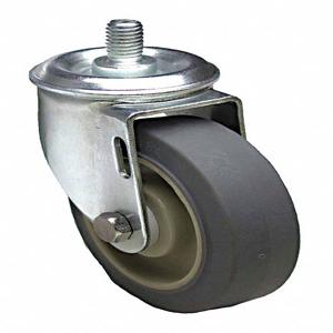 GRAINGER P12S-PRP035D-ST12 Threaded Stem Caster, 3 1/2 Inch Wheel Dia., 250 Lbs. Load Rating | CH6QRU 488U06