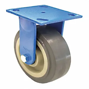 GRAINGER P21R-UP040D-14-BC Standard Plate Caster, Polyurethane, 600 Lbs. Load Rating, 4 Inch Wheel Dia. | CH6QVF 455U51