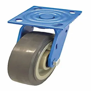 GRAINGER P21S-UP040D-14-BC-SS Standard Plate Caster, Polyurethane, 600 Lbs. Load Rating, 4 Inch Wheel Dia. | CH6QWN 455U50