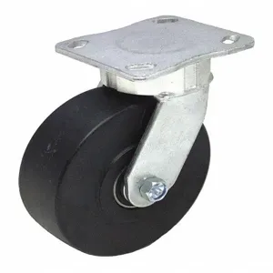 GRAINGER P25S-NMB060K-14 Kingpinless Plate Caster, Nylon, 1760 Lbs. Load Rating, 6 Inch Wheel Dia. | CH6QWZ 455T60