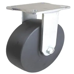 GRAINGER P27R-NMB100K-16 Kingpinless Plate Caster, Nylon, 4100 Lbs. Load Rating, 10 Inch Wheel Dia. | CH6QXL 440A68