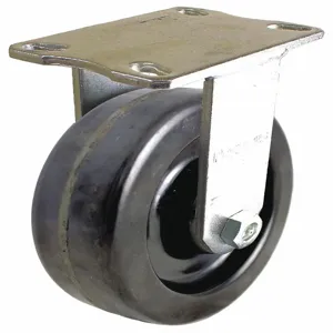 GRAINGER P27R-PH080R-16 Standard Plate Caster, Rigid, Phenolic, 2500 Lbs. Load Rating, 8 Inch Wheel Dia. | CH6QXM 55KC28