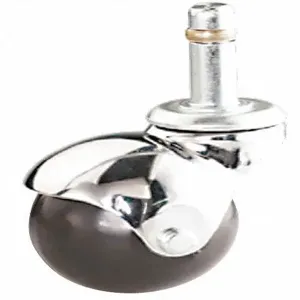 GRAINGER P4S-PB020G-SG-CF Ball Wheel Grip Neck Stem Caster, 2 Inch Wheel Dia., 80 Lbs. Load Rating | CH6QZA 454N47