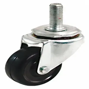 GRAINGER P5S-R030G-ST76 General Purpose Threaded Stem Caster, 3 Inch Wheel Dia., 120 Lbs. Load Rating | CH6QZC 487G60