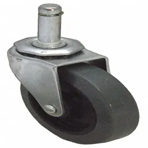 GRAINGER P5S-UP030G-SG1 Friction Ring Stem Caster, 3 Inch Wheel Dia., 120 Lbs. Load Rating | CH6QZD 487G53