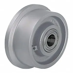 GRAINGER SPK 100K Single Flange Track Wheel, 3 7/8 Inch Wheel Dia., 1760 Lbs. Load Rating | CH6RNQ 455T97