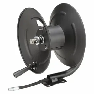 GRAINGER AR-REEL100 Hand Crank Hose Reel, 100 ft, 13 1/2 Inch Length x 18 Inch Width x 17 Inch H, Black | CP9YCD 1MDK1