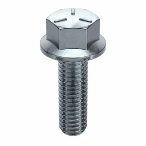 GRAINGER B01258.031.0100 Flange Bolts, Steel, Grade 5, Zinc Plated, 1 Inch Length, Fully Threaded, Inch, 2A | CR3CWZ 157D25