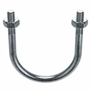 GRAINGER B17243.031.0150 Standard U-Bolt, Steel, Zinc Plated, 5/16 Inch-18 Thread Size, 2 Inch Inside Width/Dia | CQ7RUP 166U88