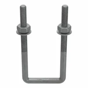 GRAINGER B17264.037.0205 Square U-Bolt, Steel, Hot Dipped Galvanized, 3/8 Inch-16 Thread Size | CQ7RKW 166U36