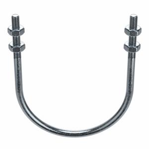 GRAINGER B17273.062.0600 U-Bolt, Steel, Zinc Plated, 5/8 Inch Size-11 Thread Size, 6 3/4 Inch Inside Width/Dia | CQ7RVK 166U66