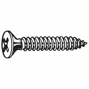 GRAINGER U26680.021.0062 Tap Sheet Metal Screw Flat #12-14 5/8 Inch, 100PK | AG2GZU 31JM64