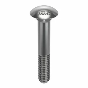 GRAINGER U51500.037.0250 Carriage Bolt 18-8 3/8-16 X 2-1/2 Inch, 50PK | AG2FKJ 31JC02