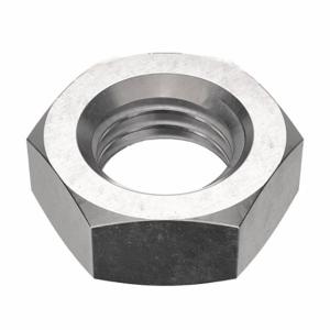 GRAINGER B51090.075.0001 Jam Nut, 1 7/64 Inch Size Hex Width, 29/64 Inch Size Hex Ht, Stainless Steel, 316, Plain | CQ2BAY 176A83