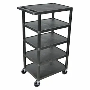 GRAINGER BC50-B Utility Cart, 500 Lbs. Load Capacity, Number of Shelves 5 | CD3FJH 8EJ11