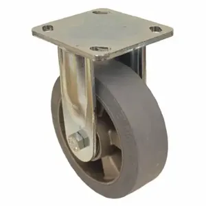 GRAINGER BHS-ALEV 125K-14-SG Standard Plate Caster, 5 Inch Dia, 6 1/2 Inch Height, Rigid Caster | CQ6YLQ 489D30