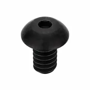 GRAINGER BHSD0060025CP-PK100 Socket Head Cap Screw, #6-32 Thread Size, 1/4 Inch Length, Button, Black Oxide, Steel | CQ4XNQ 5YPP0