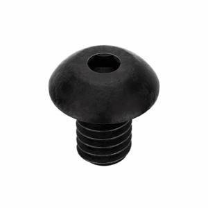 GRAINGER BHSD0080025CP-PK100 Socket Head Cap Screw, #8-32 Thread Size, 1/4 Inch Length, Button, Black Oxide, Steel | CR3EZH 5YPP4